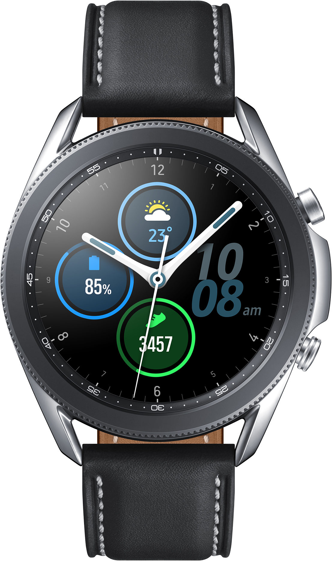 

Смарт-часы SAMSUNG Galaxy Watch3 45mm Silver (SM-R840NZSASEK)