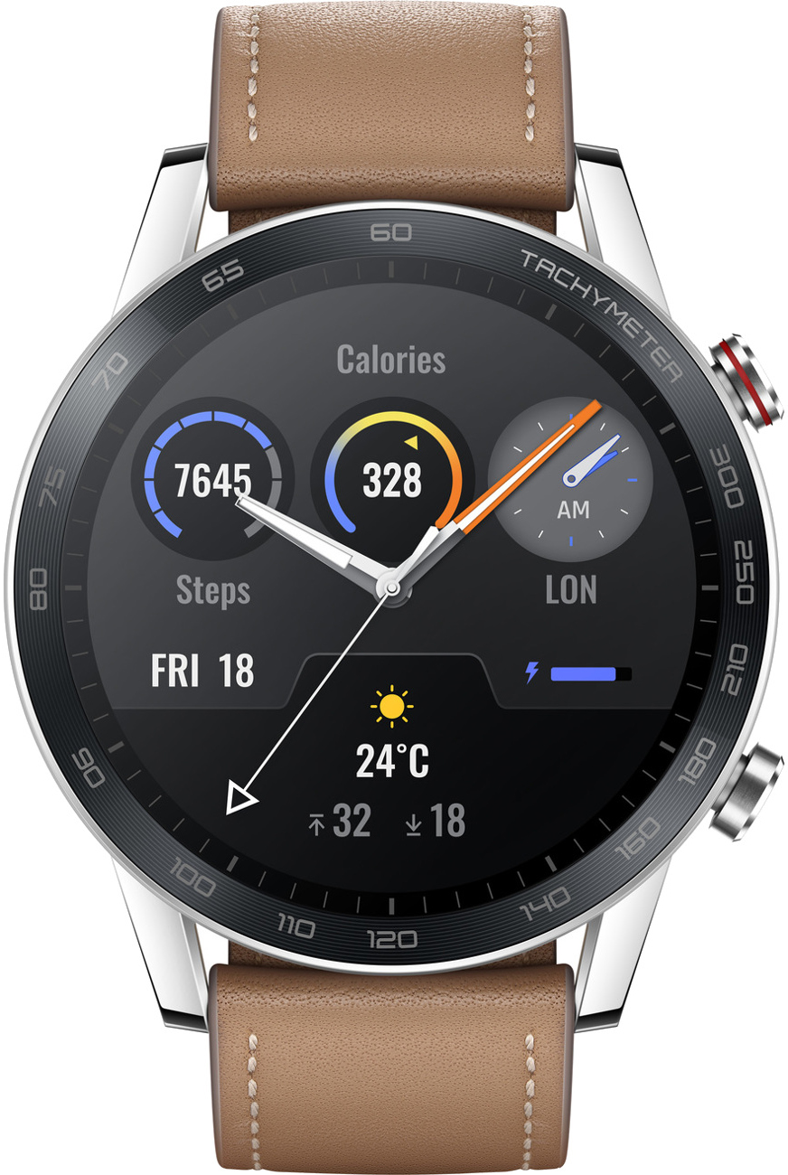 ᐉ Смарт-часы Honor MagicWatch 2 46mm Flax Brown (55024944) — купить в Киеве  и Украине | Цена и отзывы в ELDORADO