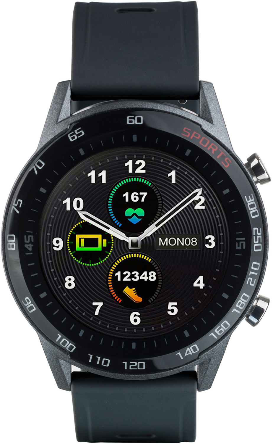 Смарт-часы GLOBEX Smart Watch Me2 Black в Киеве