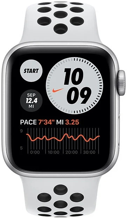 Смарт-годинник Apple Watch SE Nike 40 mm Silver (MKQ23UL/A) в Києві