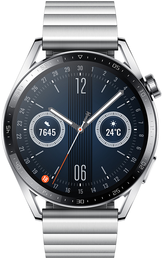 Смарт-годинник Huawei Watch GT3 46mm Stainless Steel в Києві