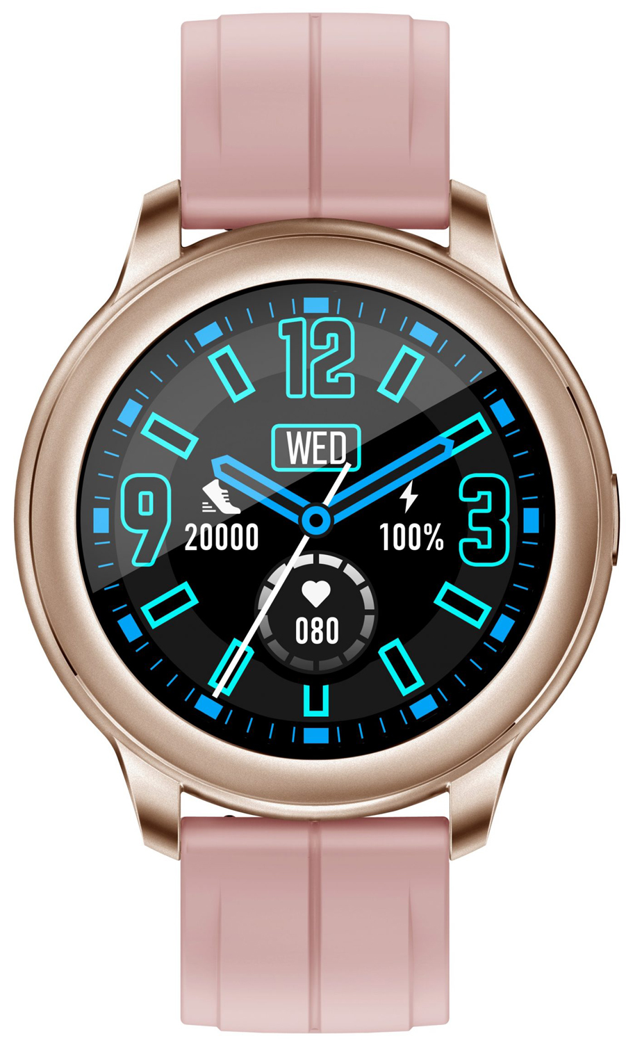 Смарт-часы GLOBEX Smart Watch Aero Gold-Pink в Киеве
