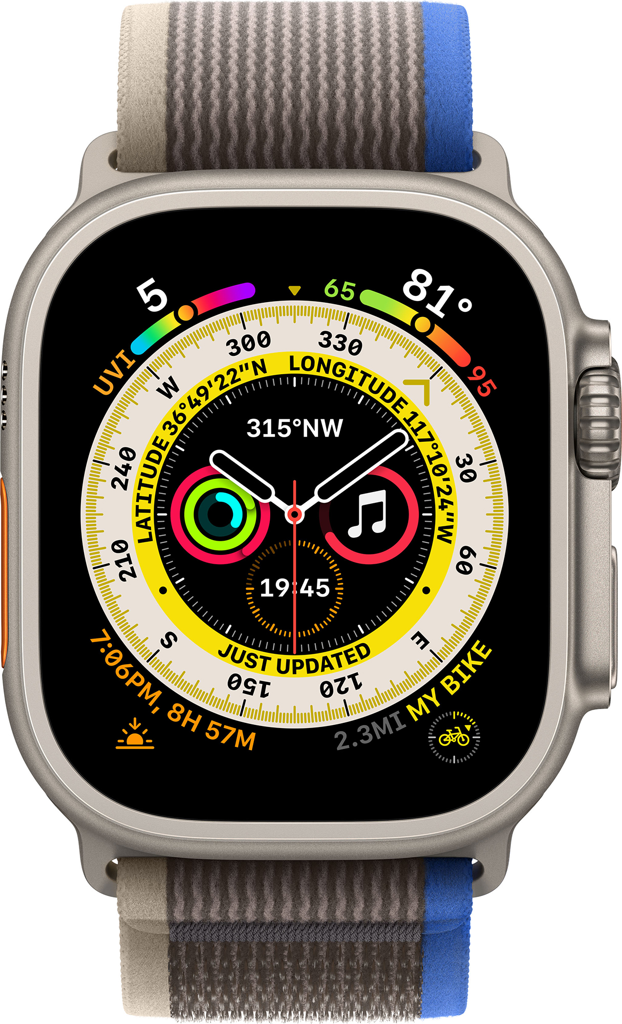 ᐉ Смарт-часы APPLE Watch Ultra GPS + Cellular 49mm Titanium Case with ...
