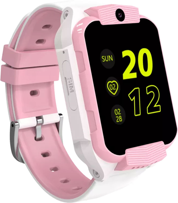 Дитячий смарт-годинник CANYON Cindy CNE-KW41 White-Pink (CNE-KW41WP) · 2