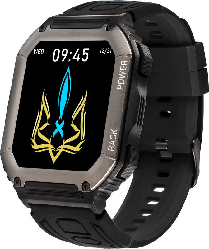 Смарт-годинник GELIUS Pro GP-SW007 Tactical Navy Black (92165) · 2