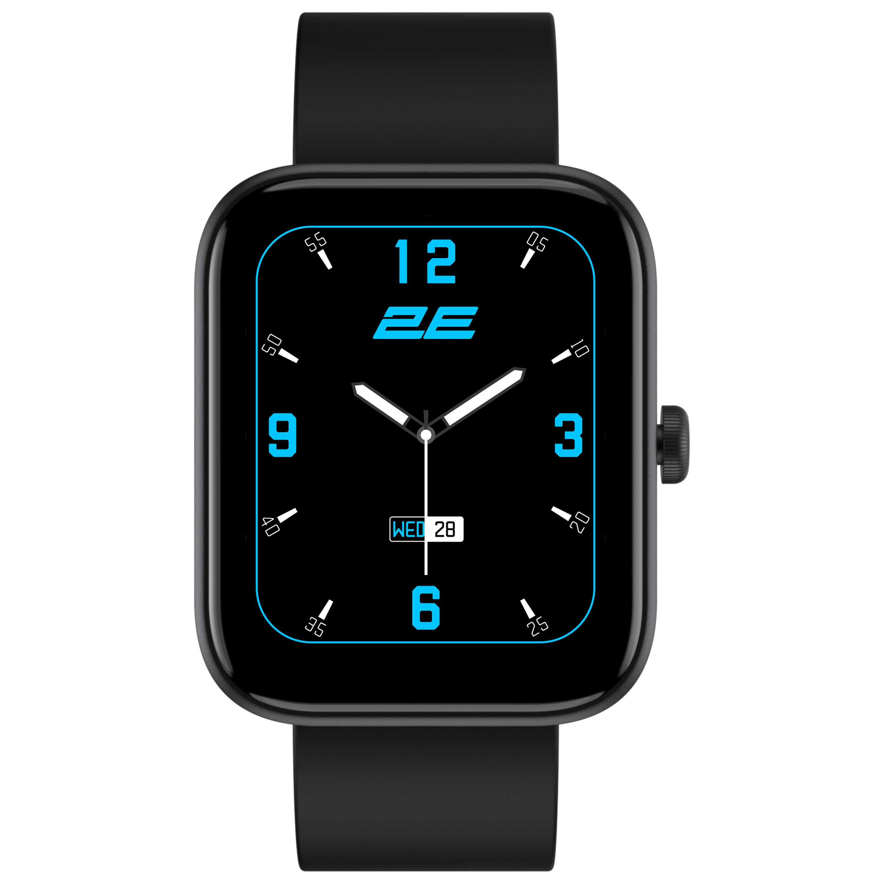 Смарт-годинник 2E Alpha SQ Music Edition 46мм Black (2E-CWW40BK) · 2