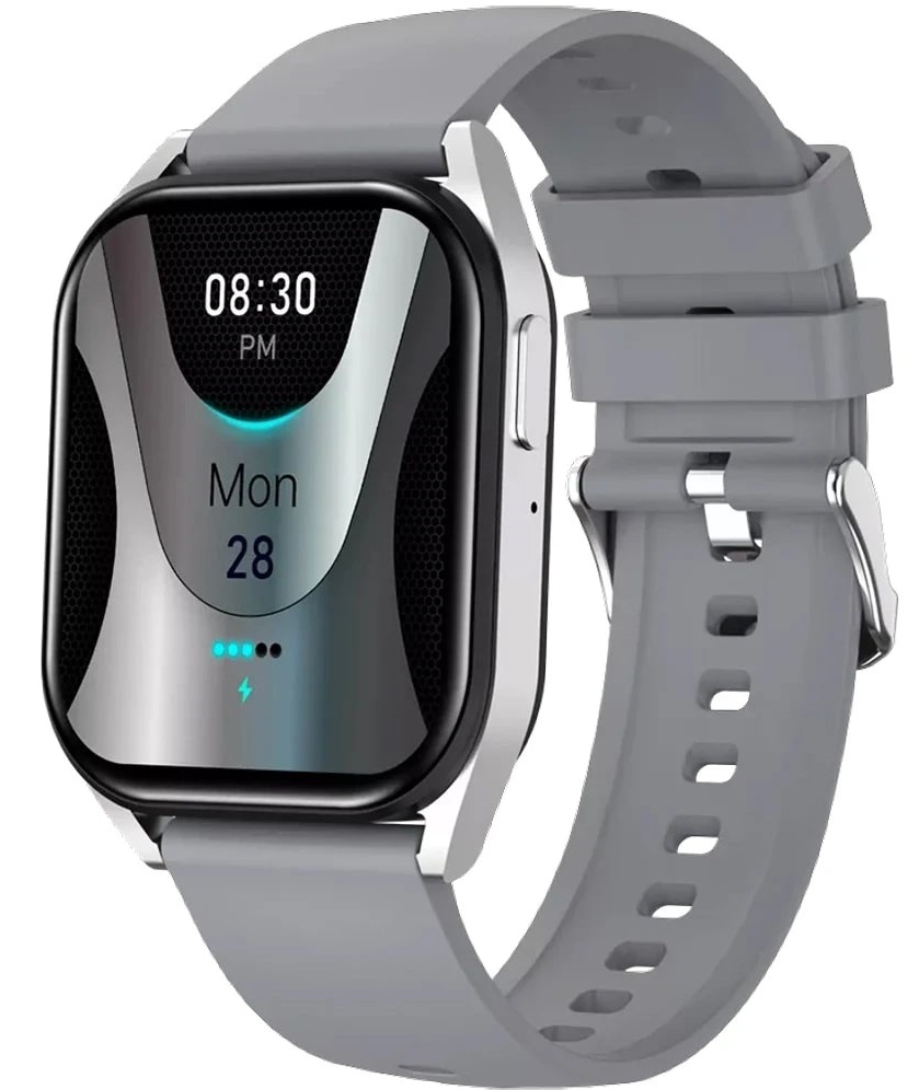 Смарт-годинник CANYON Chatter SW-58 BT-CALL Silver Grey (CNS-SW58SS) · 2