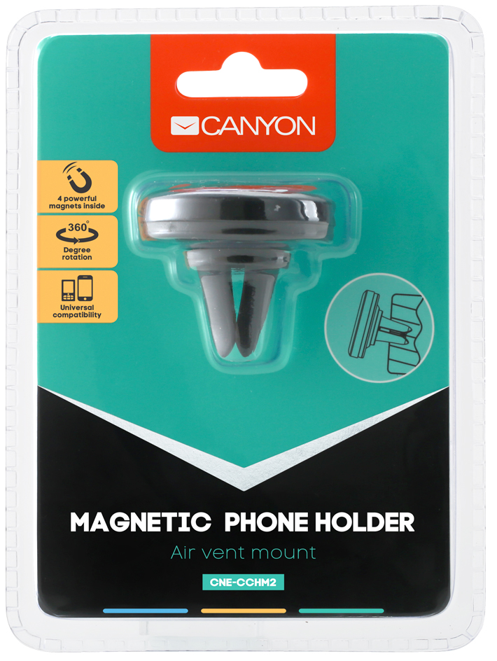 Автотримач CANYON CH-2 Black (CNE-CCHM2) · 4