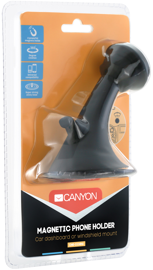 Автотримач CANYON CH-6 Black (CNE-CCHM6) · 5