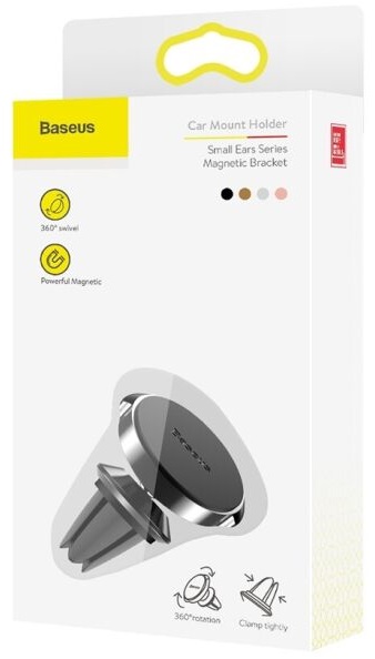 Тримач BASEUS Small ears series Чорний (SUER-A01) · 5