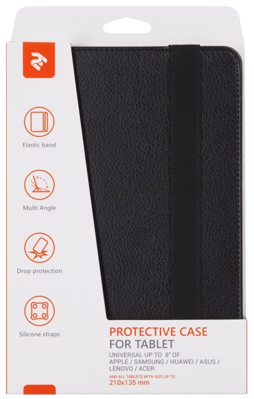 Чохол на планшет 2E універсальний 8.4" Black (2E-UNI-7-8.4-MCCBK) · 4