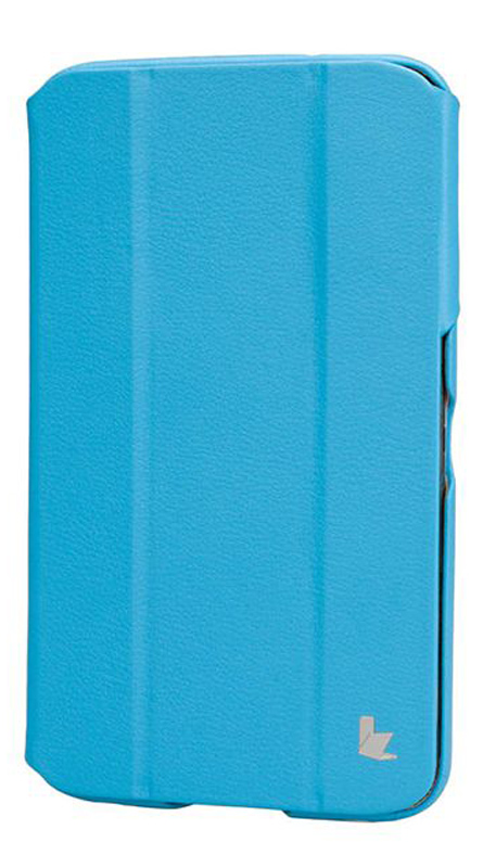 Чохол на планшет JISONCASE Premium Leatherette Smart Case для Samsung Galaxy Tab 3 7" Blue (JS-S21-03H40) в Києві