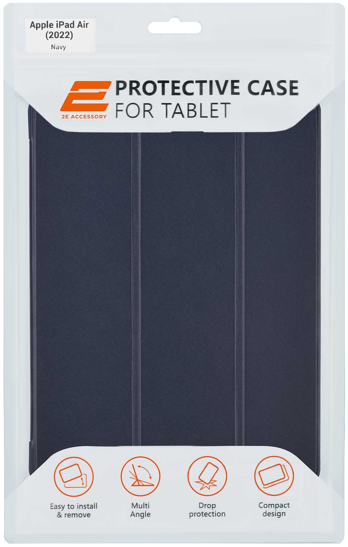Чохол на планшет 2Е Basic для Apple iPad Air 10.9" (2022) Flex Navy (2E-IPAD-AIR-2022-IKFX-NV) · 5