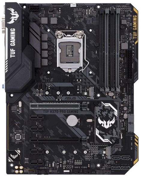 

Материнcкая плата ASUS TUF H370-PRO GAMING (s1151 H370) ATX