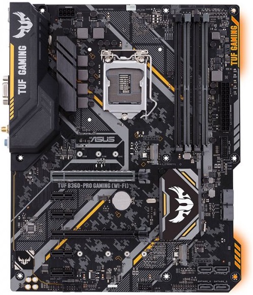

Материнcкая плата ASUS TUF B360-PRO GAMING WI-Fi (s1151 B360) ATX