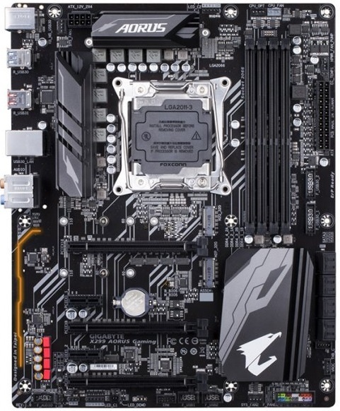 

Материнская плата GIGABYTE X299 AORUS GAMING (s2066 X299) ATX