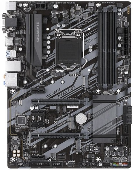 

Материнская плата Gigabyte B360 HD3 (s1151 B360) ATX