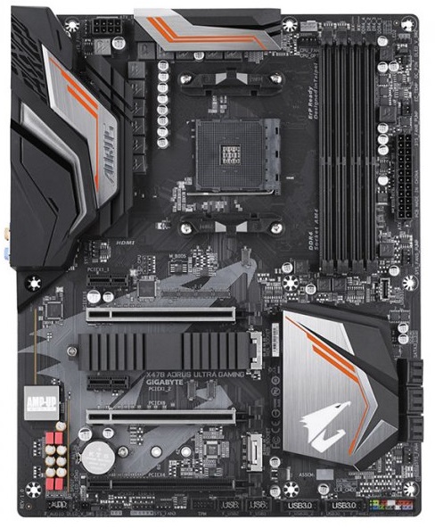 

Материнская плата GIGABYTE X470 AORUS ULTRA GAMING (sAM4, X470) ATX