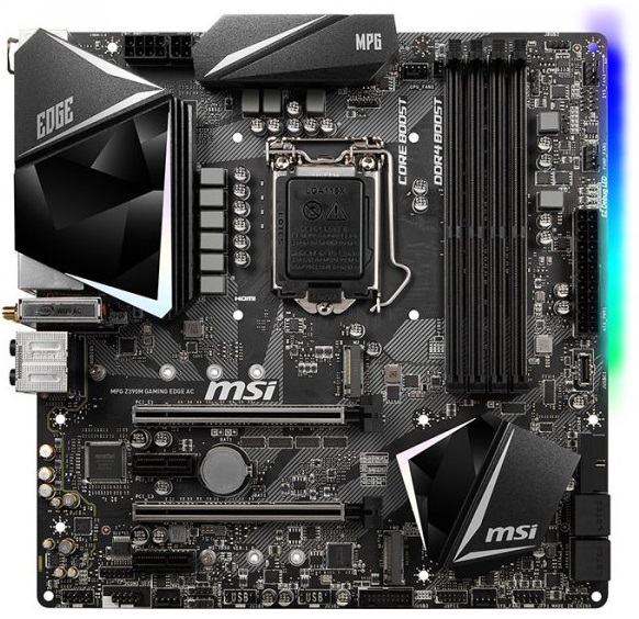 

Материнская плата MSI MPG Z390M GAMING EDGE AC (s1151 Z390) mATX