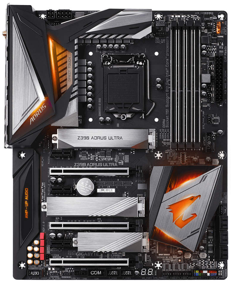 

Материнская плата Gigabyte Z390 AORUS ULTRA (s1151 Z390) ATX