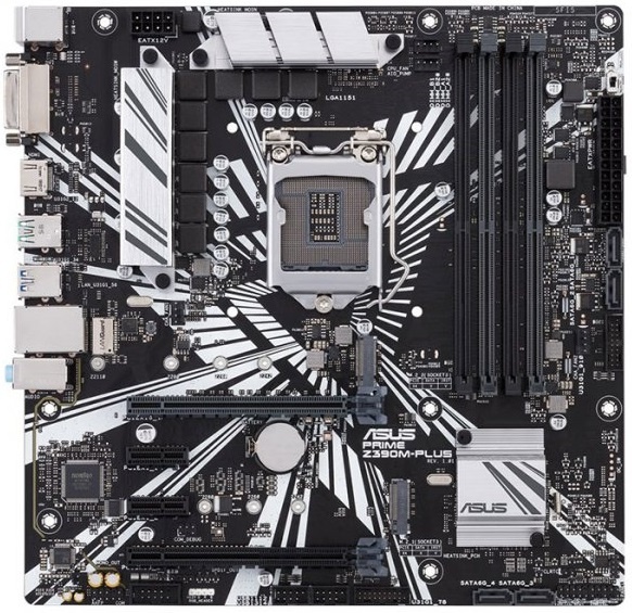 

Материнская плата Asus PRIME Z390M-PLUS (s1151 Z390) mATX