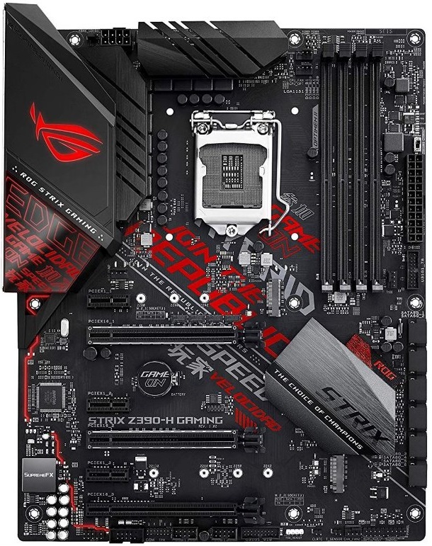 

Материнская плата Asus ROG STRIX Z390-H GAMING (s1151 Z390) ATX