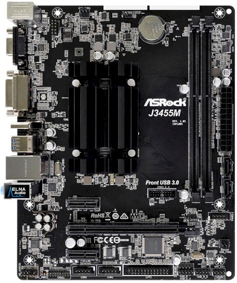 

Материнская плата ASROCK J3455M (Celeron J3455 1.5-2.3GHz Quad-Core) mATX
