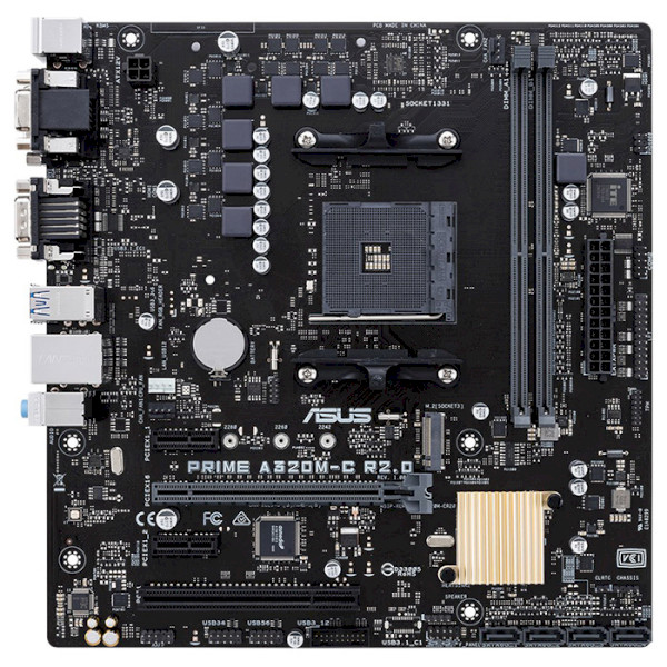 

Материнская плата ASUS Prime A320M-C R2.0 (AM4 A320) mATX
