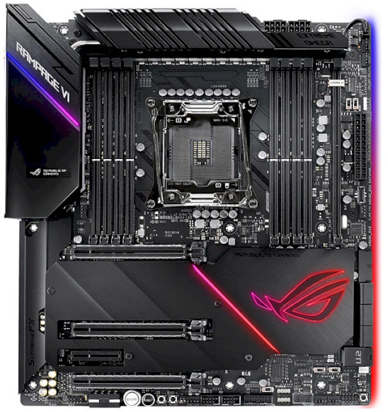 

Материнская плата ASUS ROG Rampage VI Extreme Omega (s2066 X299) E-ATX