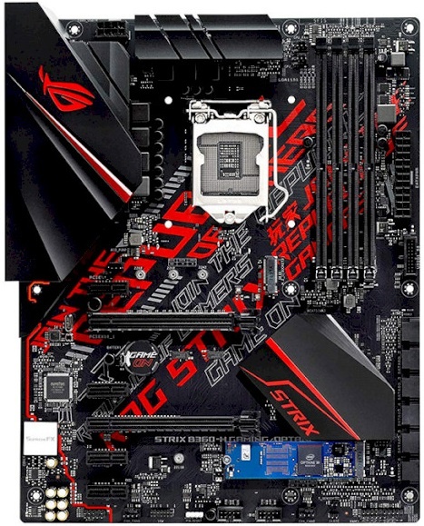 

Материнская плата ASUS ROG Strix B360-H Gaming/Optane (s1151 B360) ATX