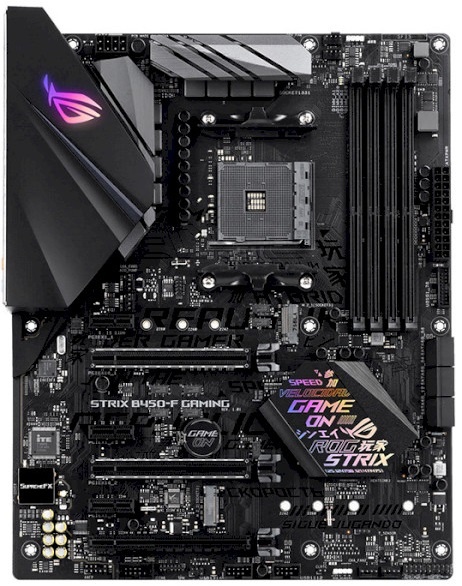 

Материнская плата ASUS ROG Strix B450-F Gaming (AM4 B450) ATX