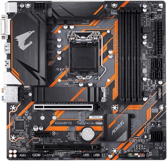 

Материнская плата GIGABYTE AORUS B360M Pro (s1151 B360) mATX