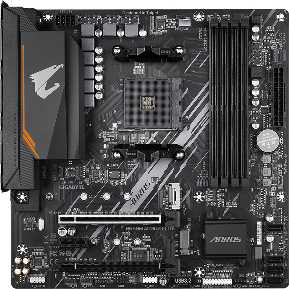 Gigabyte b550m aorus elite совместимость