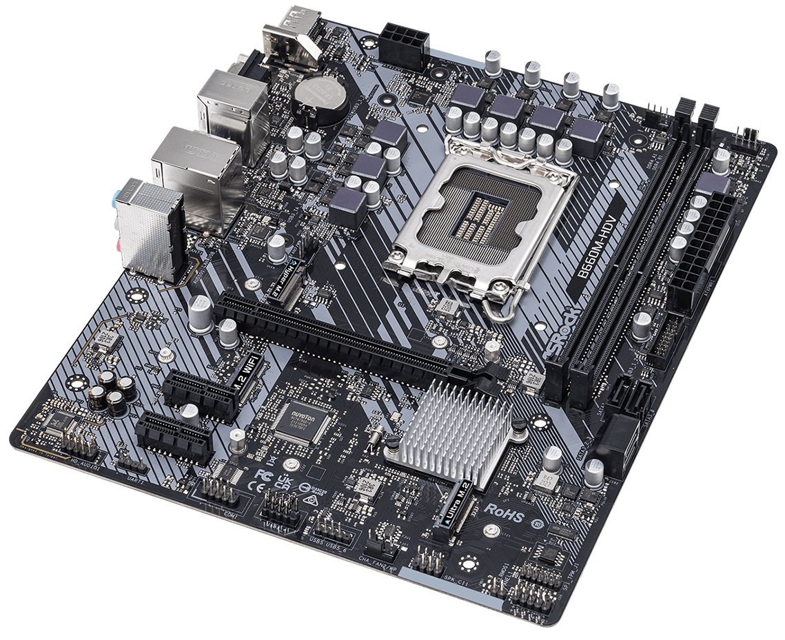 Материнська плата ASROCK B660M-HDV (s1700 B660) mATX · 3
