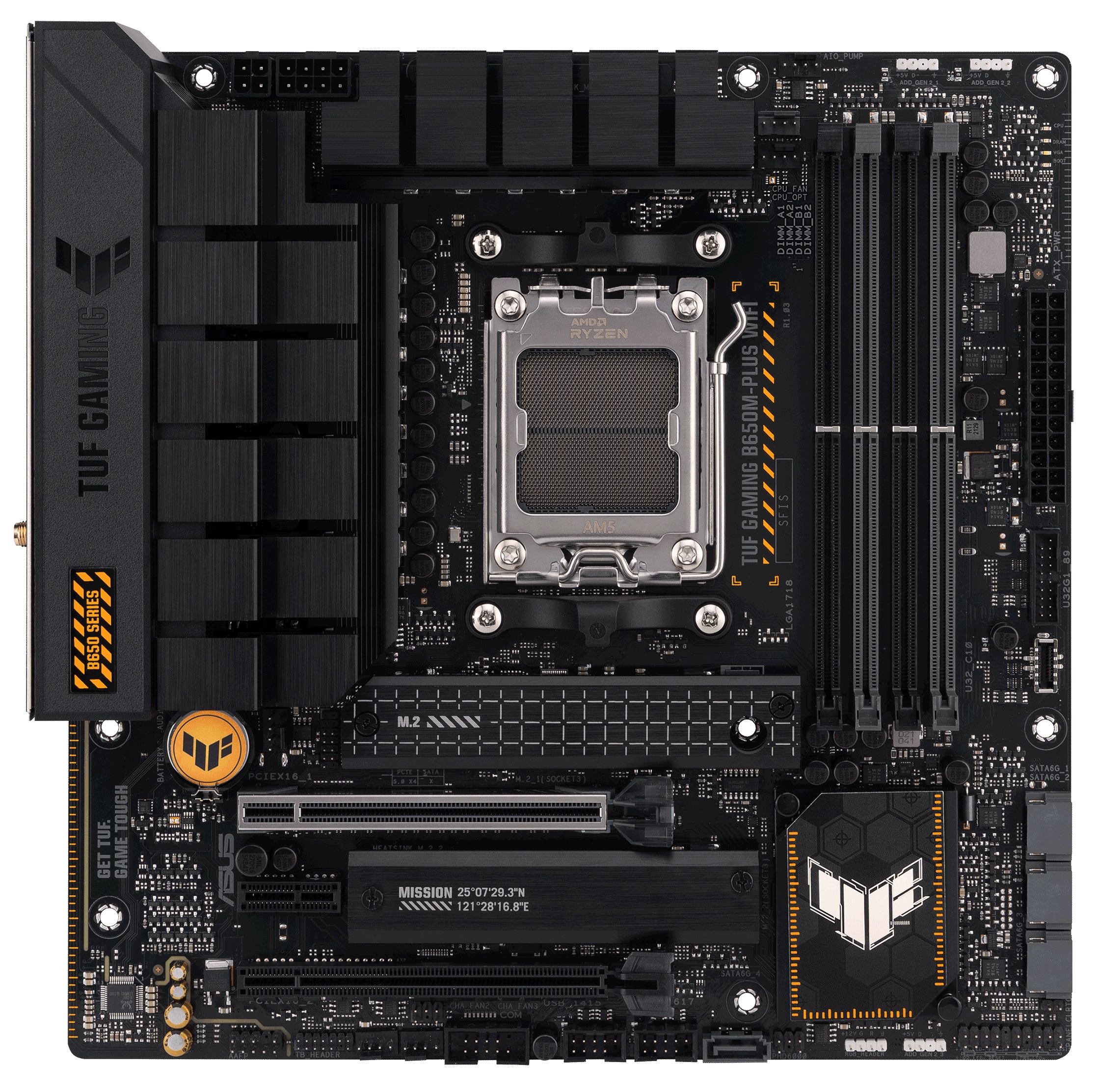 ᐉ Материнська плата ASUS TUF Gaming B650M-PLUS WiFi (sAM5 B650) mATX ...