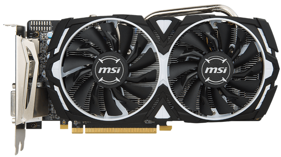 

Видеокарта MSI Radeon RX 570 8GB GDDR5 256-bit Armor OC (RX 570 ARMOR 8G OC)