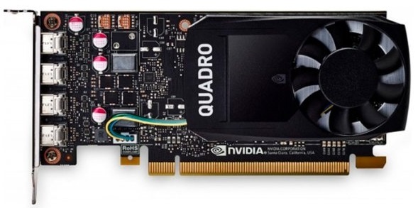 

Видеокарта HP NVIDIA Quadro P1000 4GB Graphics (1ME01AA)