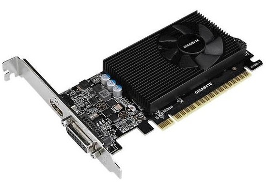 

Видеокарта Gigabyte GeForce GT730 2GB DDR5 low profile (GV-N730D5-2GL)