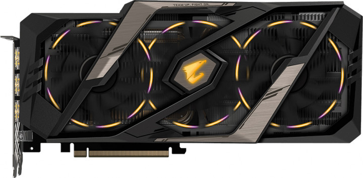 Відеокарта AORUS GeForce RTX 2080 8GB GDDR6 256-bit WindForce 3X (GV-N2080AORUS-8GC) в Києві
