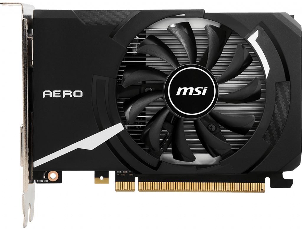 Видеокарта MSI GeForce GT 1030 2GB SDDR4 64-bit OC (GT 1030 AERO ITX 2GD4 OC) в Киеве