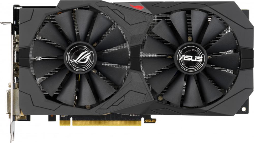 Відеокарта ASUS Radeon RX 570 8GB GDDR5 256-bit ROG Strix Gaming OC (ROG-STRIX-RX570-O8G-GAMING) в Києві