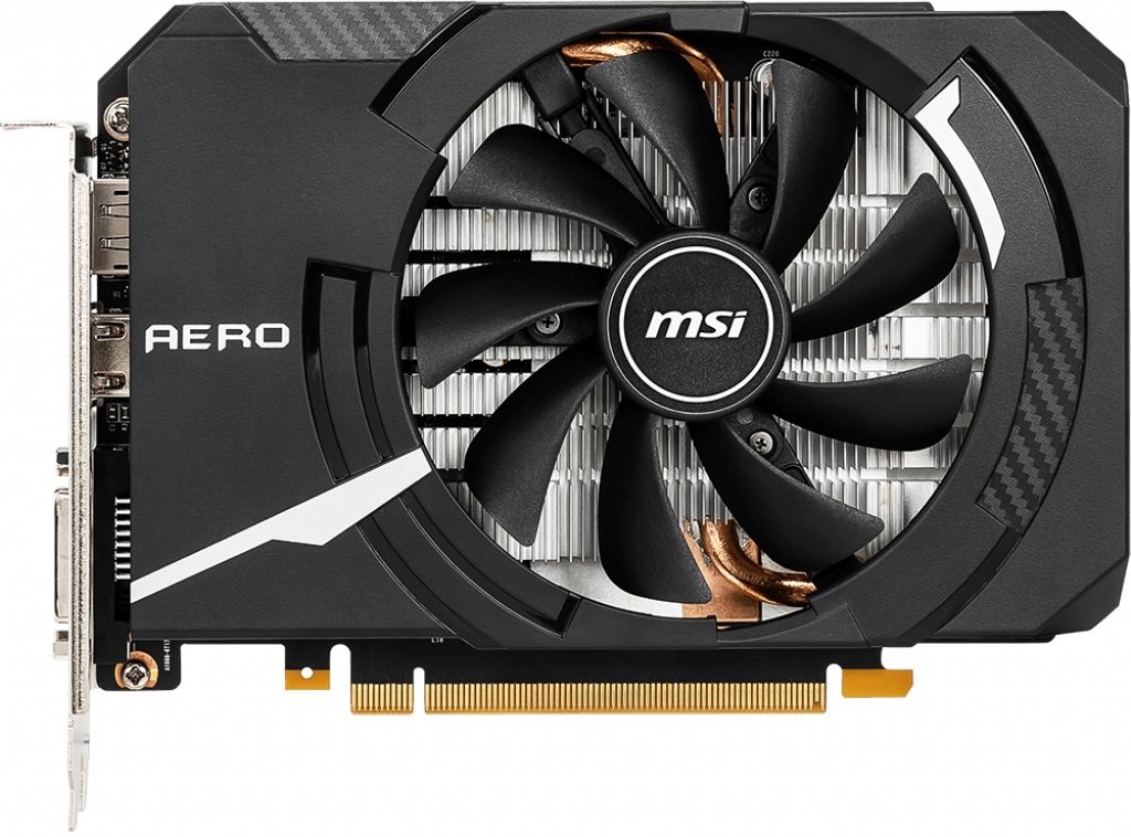 Видеокарта MSI GeForce GTX 1660 Ti 6GB GDDR6 192-bit Aero ITX OC (GTX 1660 TI AERO ITX 6G OC) в Киеве