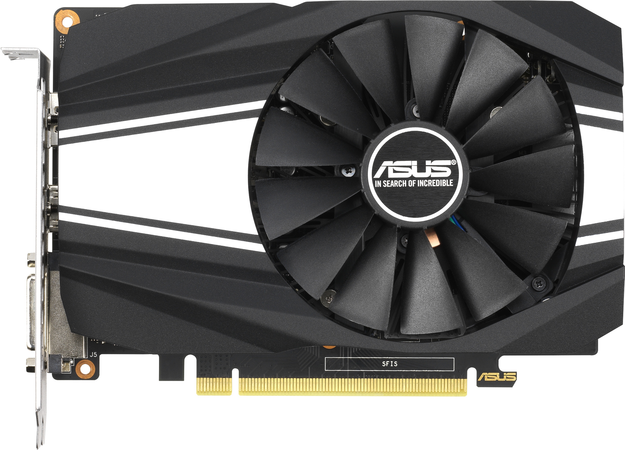 Відеокарта ASUS GeForce GTX 1650 Super 4GB GDDR6 128-bit Phoenix (PH-GTX1650S-4G) в Києві