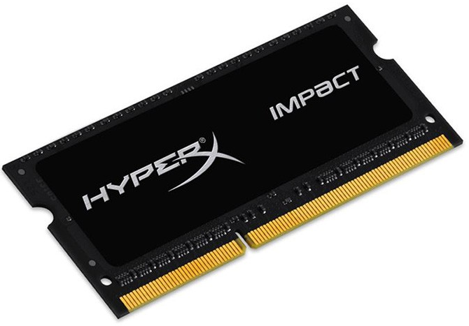 

Память SoDimm Kingston HyperX Impact 1x4Gb 1866Mhz 1.35V (HX318LS11IB/