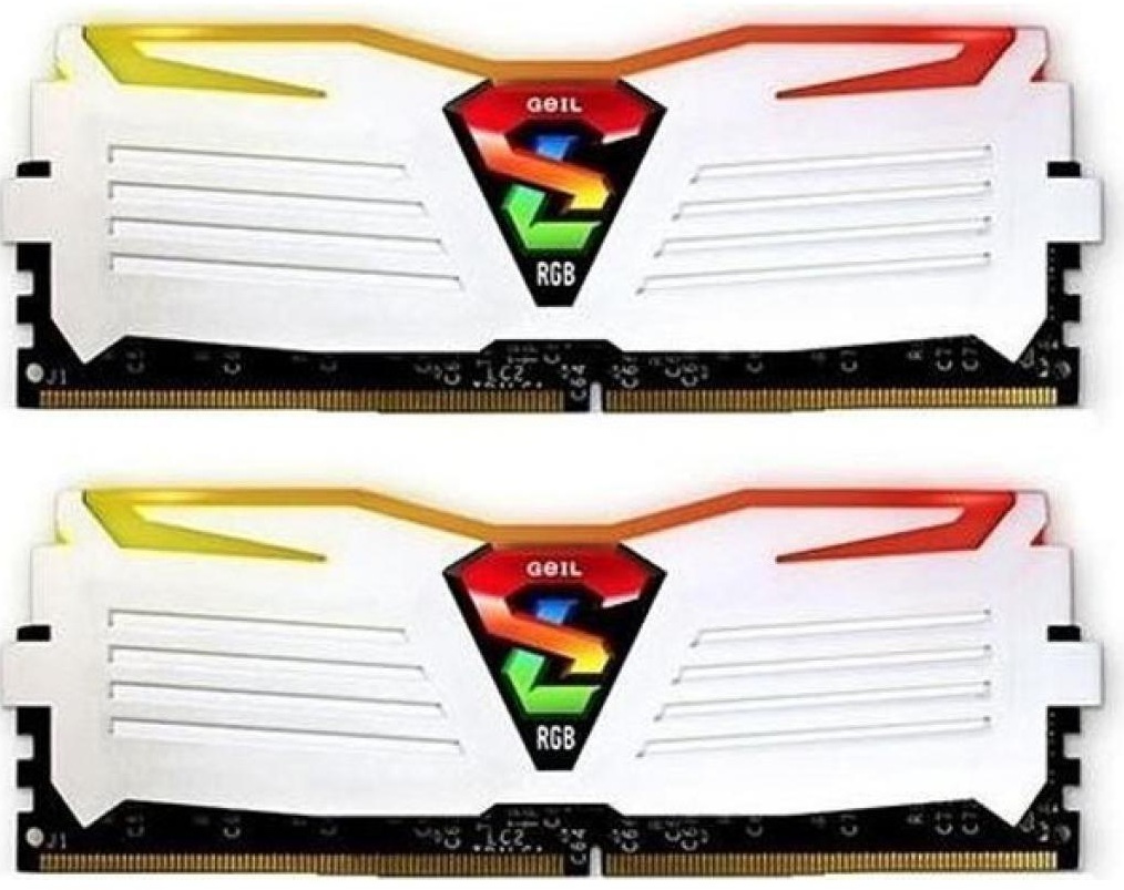 

Память Geil 2x8Gb DDR4 3200Mhz Super Luce White RGB LED (GLWC416GB3200C16ADC)
