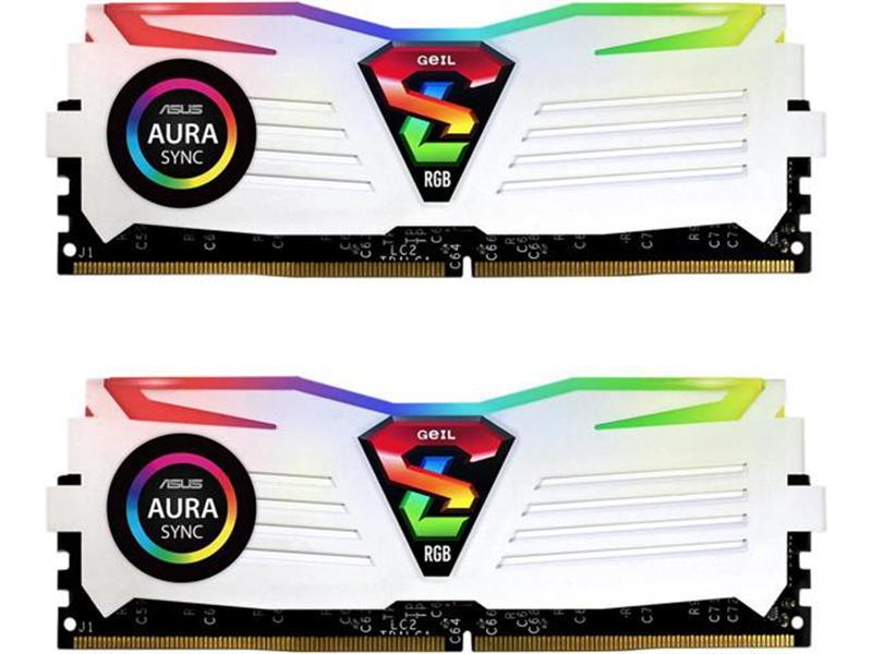 

Память Geil 2x8Gb DDR4 3200Mhz Super Luce White RGB Sync LED (GLWS416GB3200C16ADC)