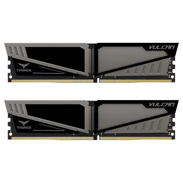 

Память Team 2x4Gb DDR4 2400Mhz T-Force Vulcan Gray (TLGD48G2400HC14DC01)