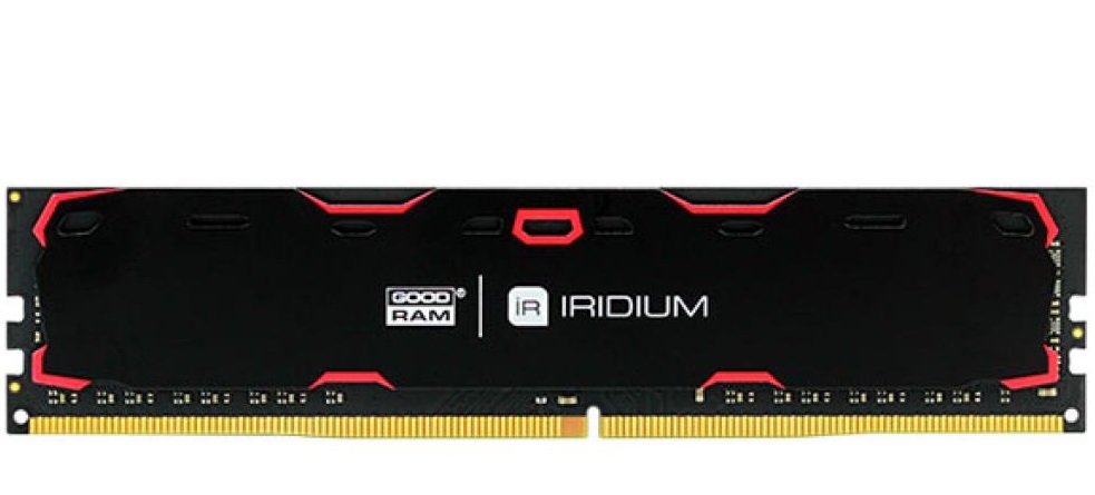 

Память GoodRam 1x8Gb DDR4 2133MHz Iridium Black (IR-2133D464L15S/8G)