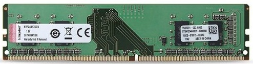 

Память Kingston 1x4GB DDR4 2400Mhz (KVR24N17S6/4)