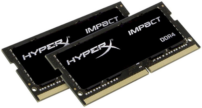 Память KINGSTON HyperX Impact 16Gb (2x8GB) SoDimm DDR4 2666MHz (HX426S15IB2K2/16) в Киеве